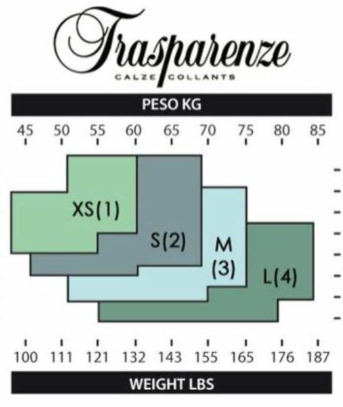 TRASPARENZE FISARMONICA MINTÁS HARISNYANADRÁG