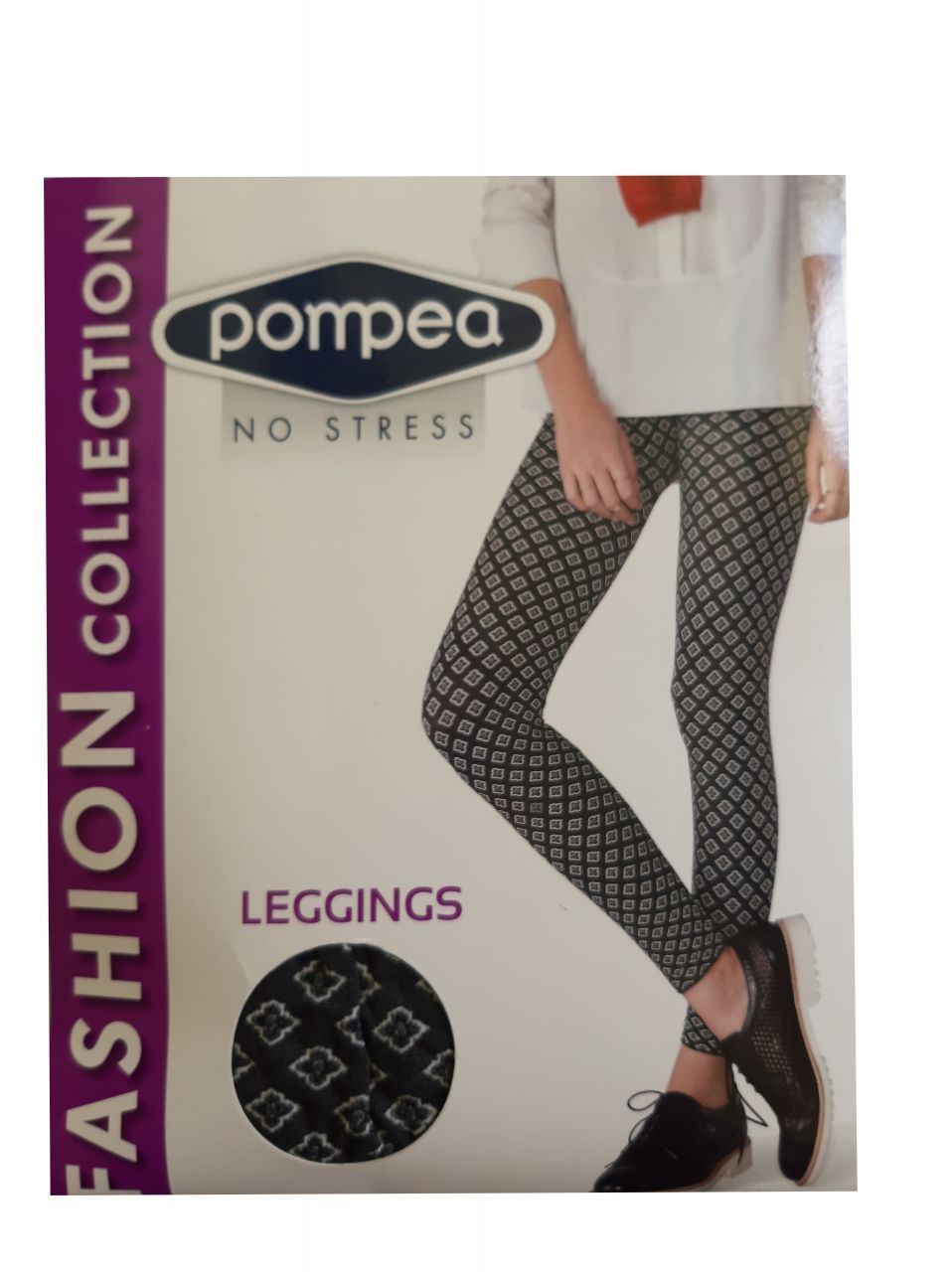 Pompea Isotta mintás leggings
