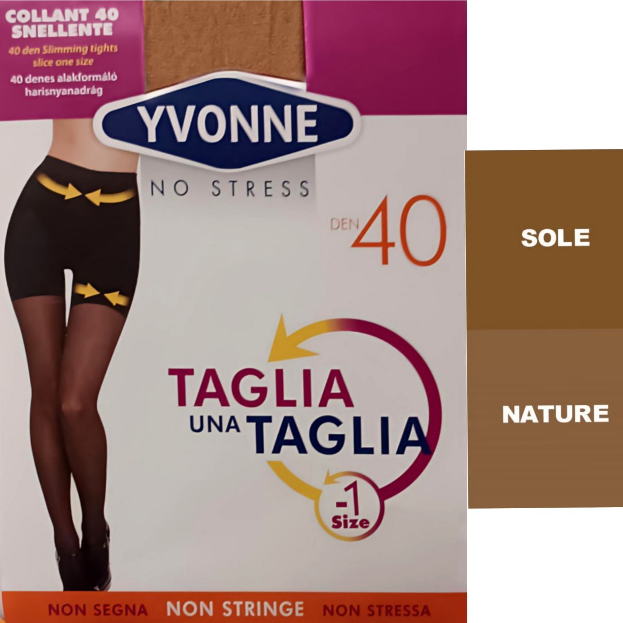 Yvonne XL 40 denes alakformáló harisnyanadrág