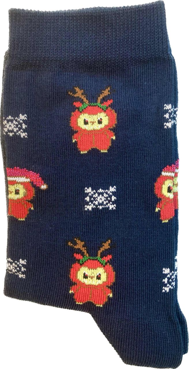 Karácsonyi LABUBU mintás zokni