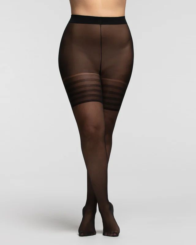 Pompea extra nagyméretű 20 denes harisnyanadrág dörzsölésgátlóval