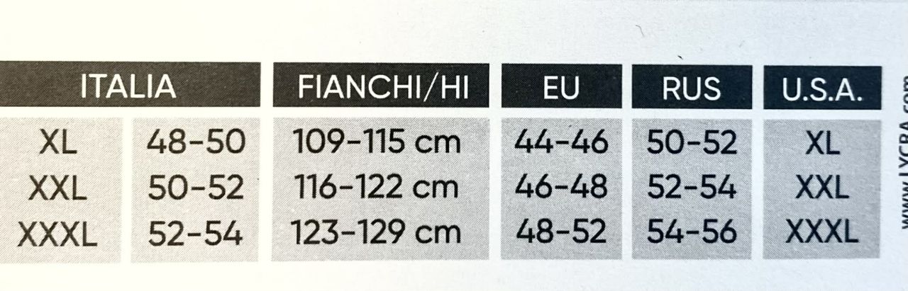 Pompea extra nagyméretű 20 denes harisnyanadrág dörzsölésgátlóval
